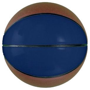 Navy Indigo Solid Colour Classic and Elegant Basketball
