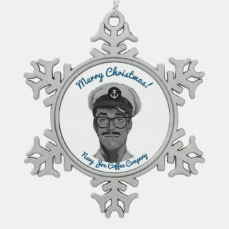 Navy Joe Coffee Christmas Ornament