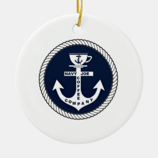 Navy Joe Coffee Company Christmas Ornament