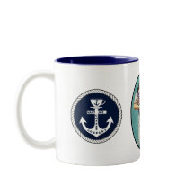 Navy Joe coffee cup for Navy Joe Coffee Company