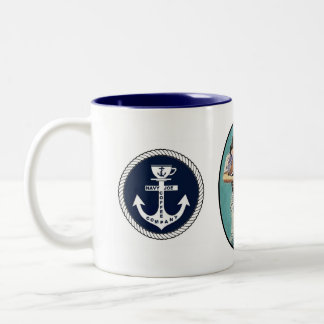 Navy Joe coffee cup for Navy Joe Coffee Company