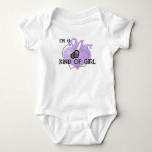 Navy Kind of Girl Baby Bodysuit
