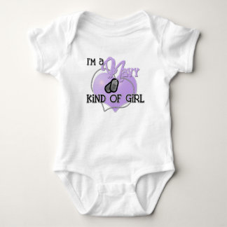 Navy Kind of Girl Baby Bodysuit