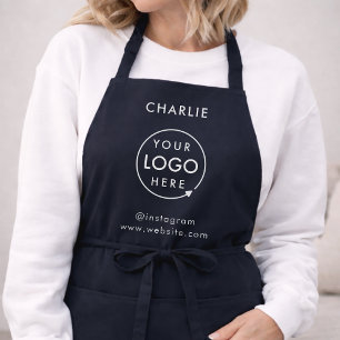 Navy Logo   Corporate Modern Minimalist Blue Apron
