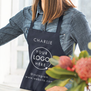 Navy Logo   Corporate Modern Minimalist Blue Apron