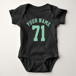 mint green baby clothes
