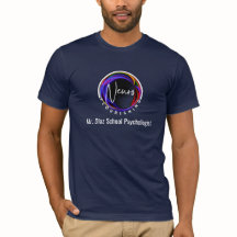 Navy Neuro Flourishing T-Shirt
