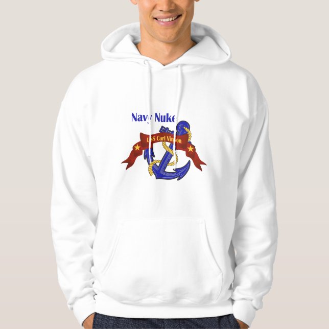 Navy Nuke ~ USS Carl Vinson Hoodie (Front)