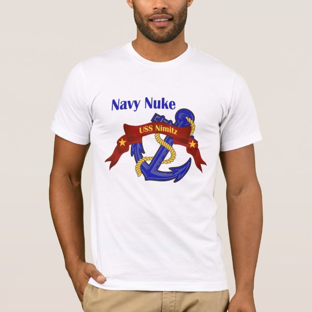 Navy Nuke ~ USS Nimitz T-Shirt (Front)