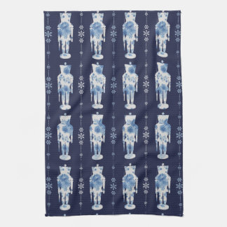 Navy Nutcracker Kitchen Towel