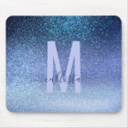 Navy Pastel Blue Triple Glitter Ombre Gradient