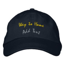 Navy Personalised Homebound-Hat Crafted Inspired 
