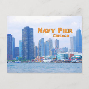 Navy Pier - Chicago Illinois Postcard