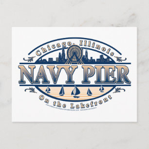 Navy Pier Chicago Postcard