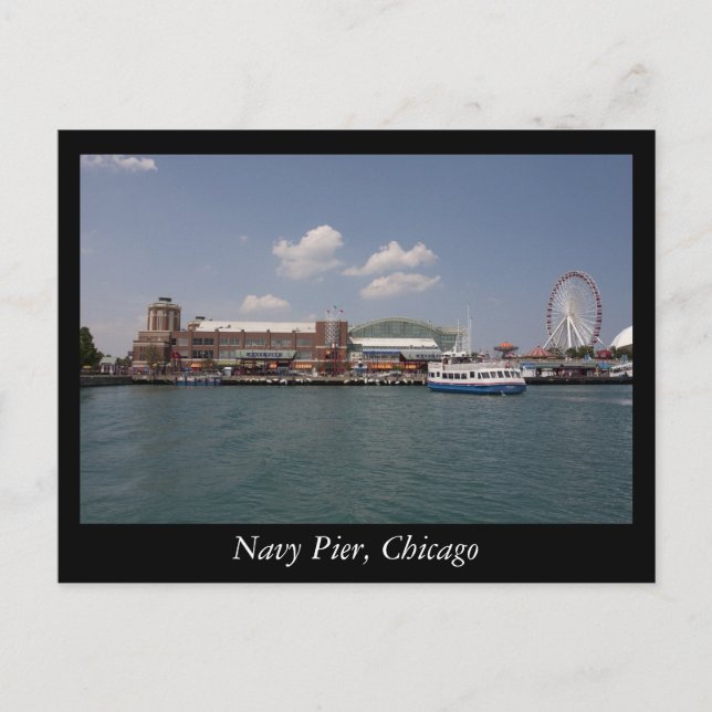 Navy Pier, Chicago Postcard (Front)