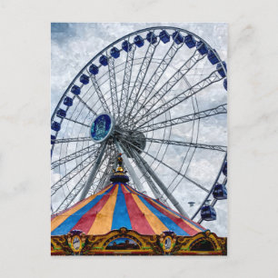 Navy Pier Ferris Wheel Postcard