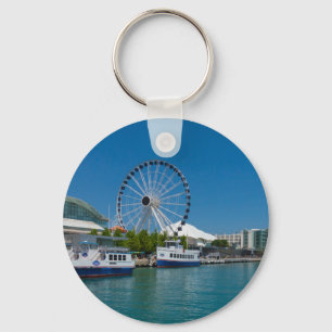 Navy Pier Key Ring