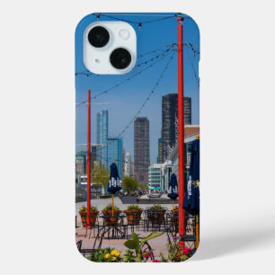 Navy Pier Lines iPhone 15 Case