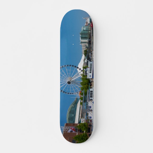 Navy Pier Skateboard (Front)