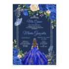 Navy Princess Dresses Mis Quince 16th Birthday