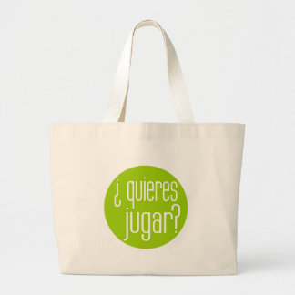 navy ¿quieres jugar? bag