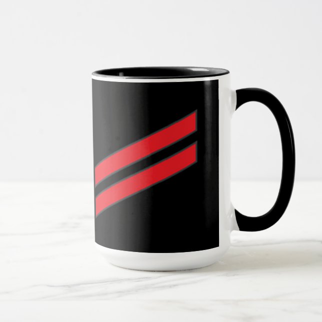 Navy Rank E-2 Fireman Mug (Right)