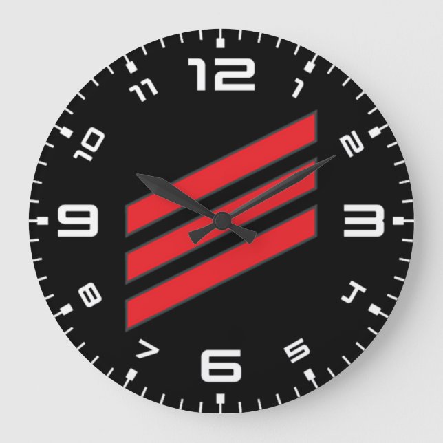 Navy Rank E-3 Fireman Large Clock (Front)