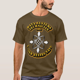 Navy Rate Data Systems Technician T-Shirt