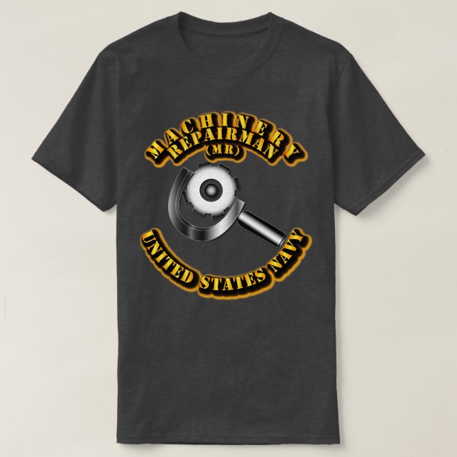 Navy Rate Machinery Repairman T-Shirt (Design Front)