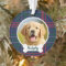 Navy Red Green Tartan Plaid Custom Dog Photo