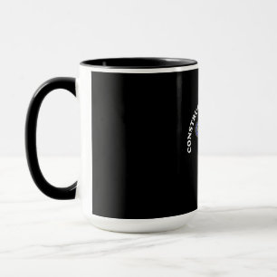 Navy Seabee Construction Electrician Rating Badge Mug