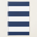 Navy Striped  Planner<br><div class="desc">Navy Striped Planner</div>