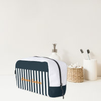 Navy Stripes | The Modern Gentleman's Monogram