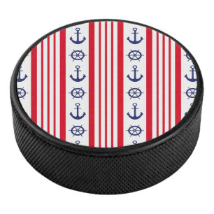 Navy style hockey puck
