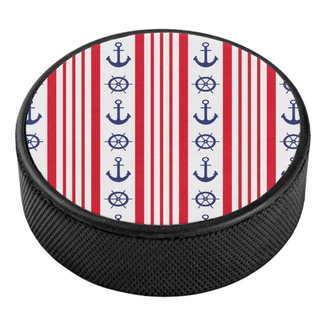 Navy style hockey puck (3/4)