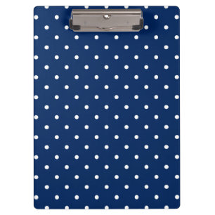 Navy Swiss Dots   Clipboard