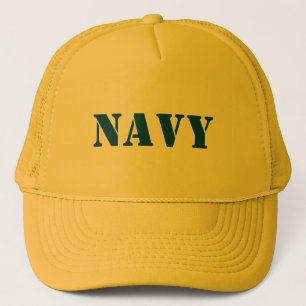 NAVY TRUCKER HAT