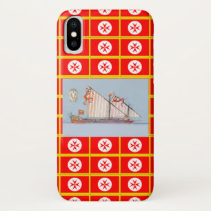 Navy Tuscany Medici iPhone X Case