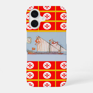 Navy Tuscany Medici iPhone 16 Case