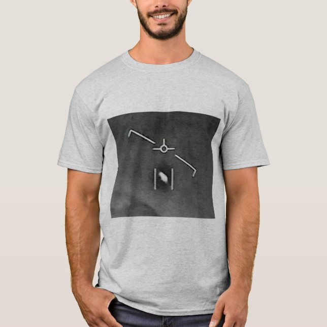 Navy UFO (underbase edition) T-Shirt (Front)