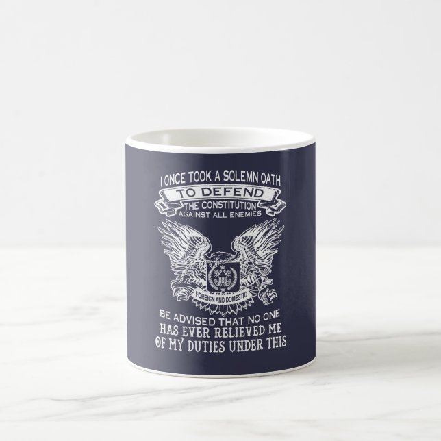 NAVY VETERAN COFFEE MUG (Center)