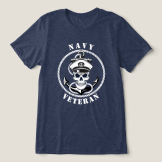 Navy Veteran Tri-Blend Shirt