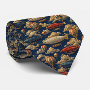 Navy Vintage Airship Heritage Tie