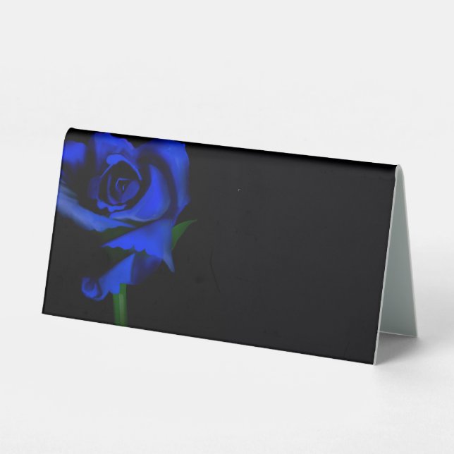 Navy Wedding Table Placards (Back)