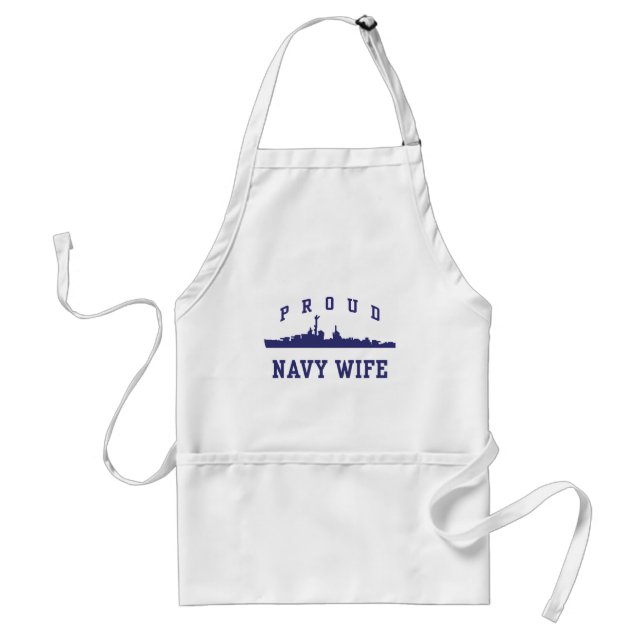 Navy Wife Standard Apron (Front)