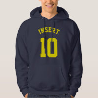 Navy & Yellow Adults | Sports Jersey Design