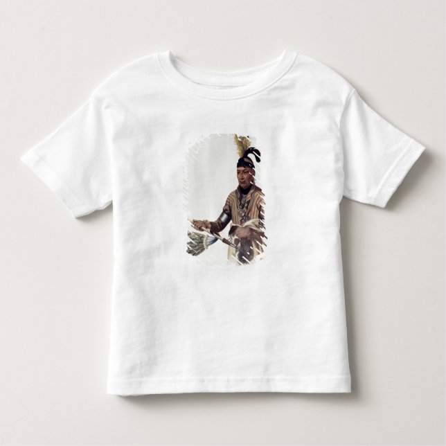 Naw-Kaw or 'Wood', a Winnebago Chief Toddler T-Shirt (Front)