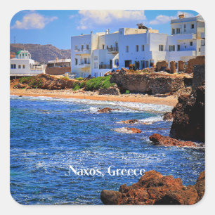 Naxos, Greece Square Sticker