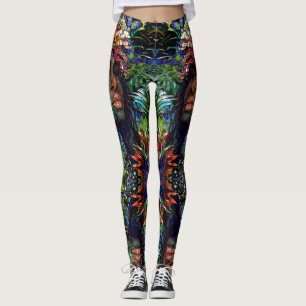 “Nayari” - Jungle Mirage - Women In Amazonia Leggings