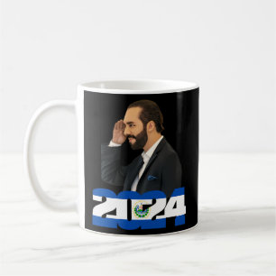 Nayib Bukele Presidente De El Salvador 2024 Coffee Mug